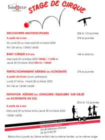 stage octobre 2025